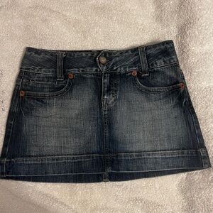 American Eagle denim mini!